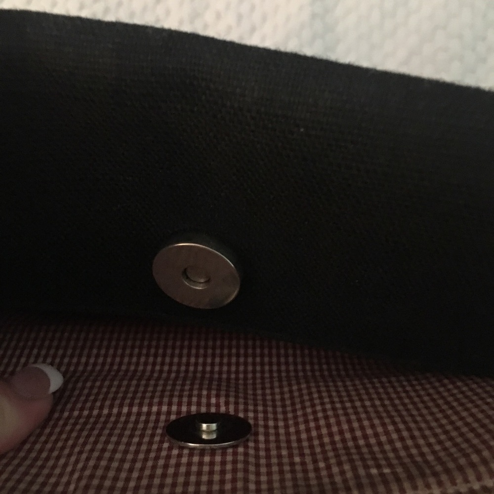 Kate Spade black canvas tote. Immaculate - Picture 6 of 8